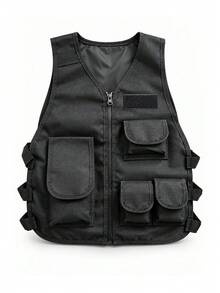 Adjustable Sports Vest With Multi-Function Pockets Lightweight Vest For Men Women Outdoor Training Vest For Exploration Hiking Climbing And Cosplay Events Exercise Equipment Home Hiking Running Camping Cosplay Gym Essentials Accessories - Multicolor - View 12