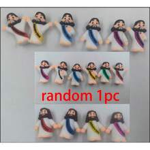 30/10/1pc Mini Figurines, Mini Statues, Adult Mini Statues, Egg Fillers, Hide And Seek, Sunday School Party Favors (Random Color) - Multicolor - View 13