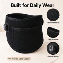 JIACOM 1PC Neck Heating Massager USB Powered 3-Speed Adjustable Unisex Perfect Holiday Gift - View 6