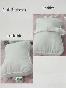 Side Sleeping Knee Pillow Ergonomic Leg Support Cushion With Elastic Strap Soft Bed Wedge Pillow For Hip And Back Alignment Home Bedding - Multicolor - View 12
