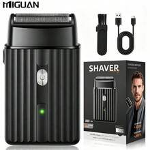 Reciprocating Electric Shaver, Rechargeable USB Charging Beard Trimmer, Men's Sideburn Trimmer, Cordless Electric Shaver, Perfect Gift For Holidays/Father's Day, Battery Capacity 500mAh - Black - View 11