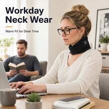 JIACOM 1PC Neck Heating Massager USB Powered 3-Speed Adjustable Unisex Perfect Holiday Gift - View 4