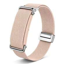 1pc Adjustable Diagonal Woven Band, Suitable For Air, Soft Breathable Nylon Replacement Wristband With Metal Buckle - For  Air - View 5