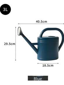 1PC3LGarden Watering Can With Removable Sprinkler Head, Long Spout Plastic Water Can For Indoor Outdoor Plant, Vegetable Watering - A - View 10