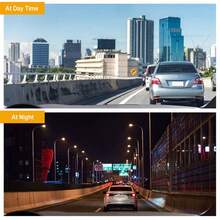 1080P HD Triple Channel Car Dash Cam, Front Rear Inside 3-Way Recording With 2-Inch Display, Night Vision, Loop Recording, G-Sensor Collision Lock, Optional 32GB Memory Card, Universal Vehicle Recorder Auto Accessory Built-In 150mAh Lithium Battery - A - View 8