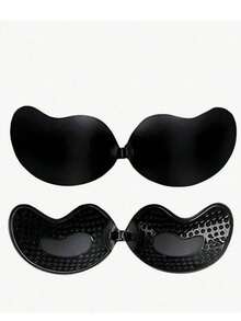 2/1 Pc Cleavage-Enhancing Sticky Bra: Silicone Backless Adhesive Bra, Self-Adhesive Strapless Mango-Shaped Bra, Invisible Bra, Suitable For Dresses And Wedding Gowns - Comfort Mango Cup - View 12