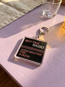 1 buah/7 buah Gantungan Kunci Akrilik Kutipan Radio Tim F1, Menampilkan Kutipan Radio Klasik dari Bottas, Sainz, Gasly, Alonso, Russell, Ricciardo, Piastri, dan Lainnya, Gantungan Tas Modis dan Merchandise Balap, Cocok untuk Kembali ke Sekolah, Pertemuan Penggemar Balap, Pemakaian Sehari-hari, dan Hadiah untuk Penggemar - MultiWarna - View 10