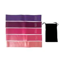 5pcs Muscle Training Resistance Bands, Free Storage Bag, Suitable For Strength Training And Muscle Shaping, Functional Training, Portability And Multi-Scenario Adaptability - A - View 9