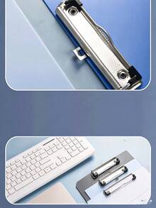 Morandi-Style A5 Clipboard/Writing Pad/Document Folder For Exam Papers - Multicolor - View 3