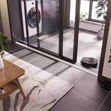 1PC 90CM/35.43IN PVC Floor Transition Strip, Robot Vacuum Ramp Assistant, Self-Adhesive Flexible Anti-Slip Ramp Pad, Carpet And Floor Height Difference Connector, Doorway Floor Connection Strip - A - View 9