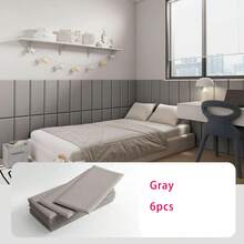 6pcs Anti-Collision Wall Padding, Thickened Wall Panels, Self-Adhesive Wall Panels, 3D Anti-Collision Soft Headboard, Suitable For Wall Protection, Provides All-Around Safety Protection, Self-Adhesive Headboard, Christmas Home Decor - Multiple Styles - View 11