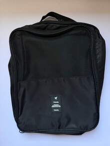 Tas Penyimpanan Sepatu untuk Perjalanan, Tahan Air & Tahan Debu, Kapasitas Besar, Multifungsi, Organizer Koper Portabel - Putih - View 13