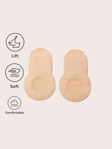 20pcs Disposable Breast Lift Pads 8cm | Non-Woven Fabric, Suitable For Summer, Fits A/B/C Cup - Multicolor - View 6