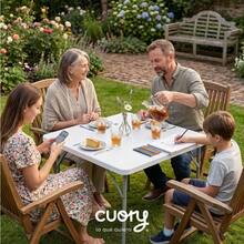 Outdoor Table - Black - View 5