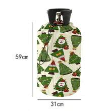 1pc Gas Cylinder Dust Cover, Anti-Stain Anti-Oil, Small Propane Tank Cover, Gas Cylinder Cover, Decorated With Various Patterns And Designs - Full Coverage - View 9