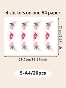 Custom Christmas Face Tattoo Stickers With Name & Text,Temporary Tattoo Stickers,Personalized Festive Blush Decals With Tree Reindeer Snowflake Star Designs,Party Makeup Accessory For Cosplay And Photo Booth Looks,Customized Gift Favor,Customizable - Multicolor - View 9