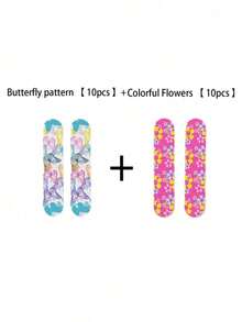 100/50/30/20/12/10/5/1pc Mini Nail File Double Sided Durable Portable For Manicure And Pedicure Black Compact Design For Natural And Artificial Nails - Multicolor - View 15