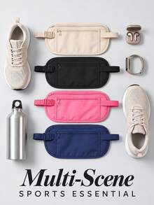Outdoor Sports Bag Portable Belt Bag Crossbody Bag Waterproof Waist Bag For Out Costume Tactical Gear Running Cycling Travel Gym Essential Accessories - Multicolor - View 8