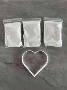 Cat & Dog Paw Print Memorial Set, 3 Packs Ink With Heart-Shaped Mold, 3 Colors Available, Pet DIY Memorial Gift - Multicolor - View 11