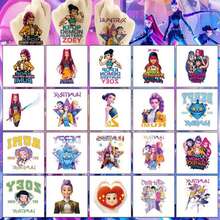 KPop Demon Hunters 1set/20pcs Kids Cartoon Character Transfer Sticker ...