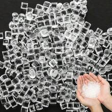 Creative Mini Transparent Plastic Ice Cubes - Perfect For Dollhouse Cups, Teen Toys - Ice Pellets - View 3
