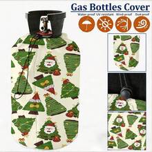 1pc Gas Cylinder Dust Cover, Anti-Stain Anti-Oil, Small Propane Tank Cover, Gas Cylinder Cover, Decorated With Various Patterns And Designs - Full Coverage - View 8
