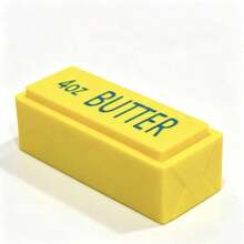 Popular Butter Block Clicker, Crisp Clicking Sound Stress Relief Toy, Portable Pocket-Sized Fidget Gadget, Office Desk Mood-Soothing Creative Trinket, Boredom Buster, Creative Decor - Multicolor - View 8
