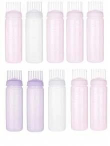 1 buah/3 buah/10 buah Botol Aplikator Peras Presisi 170ml - Pengaplikasian Minyak Rambut dan Pewarna Rambut yang Mudah - Desain Sisir Akar untuk Pewarnaan Sempurna - Alat Penata Rambut Tahan Lama, Hasil Berkualitas Salon - MultiWarna - View 3