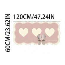 1pc Pink Bow, Cream Style, Decorative Rug, Bedroom Decor, Small Rug, Carpet, Home Decor, Living Room Rug, Living Room Small Rug, Bedroom Rug, Living Room Home Decor, Outdoor Rug, Washable Rug - Multi-color 13 - View 12