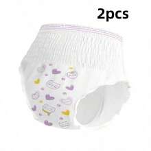1/2/3/10pcs Portable Safety Pants, Extended Full Coverage Design To Prevent Side Leakage, Soft Breathable Overnight Sleep Pants, Suitable For Postpartum Women And Women With Heavy Menstrual Flow - View 11