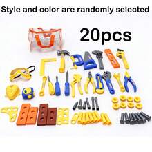 10/20/30pcs Family Toy Toolbox Set Screwdriver, Realistic Tool Children Toy, Suitable For Boys And Girls Interactive Play At Home, Birthday Gift [Random Color] - Multicolor - View 11
