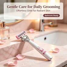 Unicorn Razor Handle, 6-Layer Precision Replacement Blades, Ultra-Sharp Blades, Reduces Repeated Shaving, Washable And Easy To Clean, Compact And Portable, Durable, Unisex, Suitable For Valentine's Day, Christmas And Thanksgiving Gifts (Gift Box Not Included) - A - View 2