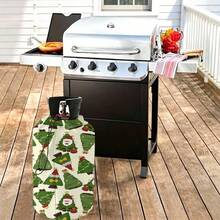 1pc Gas Cylinder Dust Cover, Anti-Stain Anti-Oil, Small Propane Tank Cover, Gas Cylinder Cover, Decorated With Various Patterns And Designs - Full Coverage - View 3