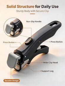 1pc Detachable Pot Handle, Universal Detachable Handle Suitable For Various Cookware, Heat-Resistant And Easy To Install, Ergonomic Design To Ensure Cooking Safety, Suitable For Home Kitchen, Outdoor Cooking, Camping And Frying Scenarios - View 5