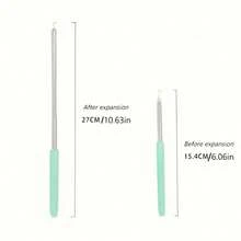 2pcs Stainless Steel Bracelet Clasp Assistant, Jewelry Bracelet Clasp Helper, Portable Bracelet Tool Jewelry Hook Device, Adjustable Bracelet Clasp, Easy-To-Use Jewelry Assistant For Women - Multiple Colors - View 5