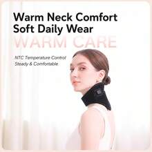 JIACOM 1PC Neck Heating Massager USB Powered 3-Speed Adjustable Unisex Perfect Holiday Gift - View 3