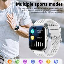 Smart Watch With 180mAh Large Capacity Battery, 1.83-Inch HD Screen, Wireless Calling, Message Notification, Weather Forecast, Watch Face Wallpaper, Fashion Style, Best Gift Choice For Friends, Holiday Gift - Multicolor - View 3