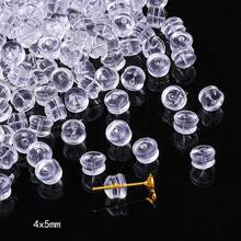 50 buah Kantong Kemasan Set Perhiasan Kalung & Anting Transparan - transparan - View 6