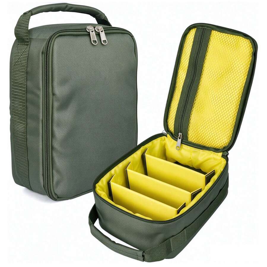 1pc Fishing Reel Storage Bag, Reel Carrying Fishing Tackle Organizer ...