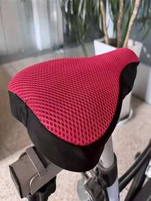 Bicycle Seat Cover Soft Cushion 3D Soft Bike Seat Cover Breathable Cycling Seat Pad Comfortable Bicycle Accessory (Random Inner Lining) - Multicolor - View 9