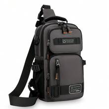 Men's New Multi-Purpose Fashion Chest Bag, Travel Sports Shoulder Crossbody Chest Bag, Lightweight Small Bag - A - View 15