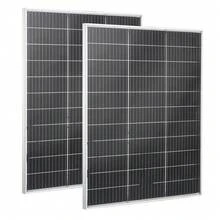 2PCS 100W Bifacial Solar Panels, 23% High-Efficiency N-Type Monocrystalline PV Module With MC4 Output & Aluminum Frame, IP67 Waterproof Solar Panel For Car Boat RV Flat Rooftop Off-Grid - 2PCS 100W Bifacial - View 9
