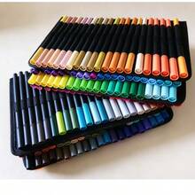 168 Colors Brush Pens And Fine Dual Tip Watercolor Pens Set, Flawless Coloring Book Markers [Professional Art Use] - Sets - View 2