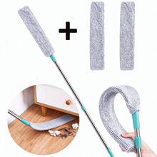 Chổi phủi bụi sợi microfiber cán dài kéo dài được, dễ dàng làm sạch các khu vực khó tiếp cận, phù hợp vệ sinh phòng ngủ và phòng khách - nhiều phong cách - Xem 10