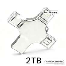 Flash Drive USB 4-in-1 2TB, Memory Stick, Penyimpanan Eksternal, Kompatibel dengan Ponsel/iPod/Komputer/iOS dan Android/PC - View 10