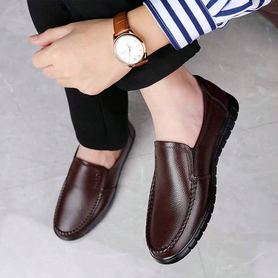Dress Shoes - Brown - View 1