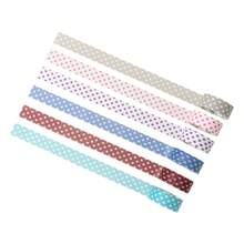 1pc All-Match Polka Dot Low Saturation Color Washi Tape, Minimalist Versatile Premium Journaling Material For Decoration And Collage - Multicolor - View 6