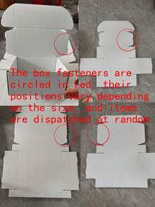 5pcs Cardboard Boxes, Multiple Sizes Available, 3-Layer Corrugated Cardboard Boxes, Shipping Boxes, Mailing Boxes, Express Packaging Boxes, Suitable For Retail Product Packaging, Mailing And Shipping For Small Businesses - White - View 11