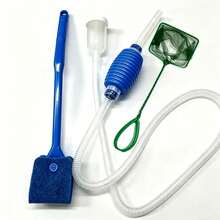 Manual Fish Tank Water Changer, Sand Cleaning Tool, Fish Waste Siphon, Small Fish Tank Goldfish Tank Water Pump Siphon Tube - Multicolor - View 5