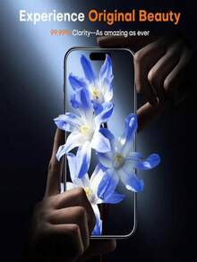 9片高清晰度鋼化玻璃螢幕保護貼，相容 iPhone 18 Pro/18 Pro Max/17 Pro Max/17 Pro/ Air 16/15/14/13 Pro/Pro Max 12/11/XS/XS Max/XR，防刮層、全螢幕覆蓋、一鍵輕鬆貼附 - 9件 - 查看 3